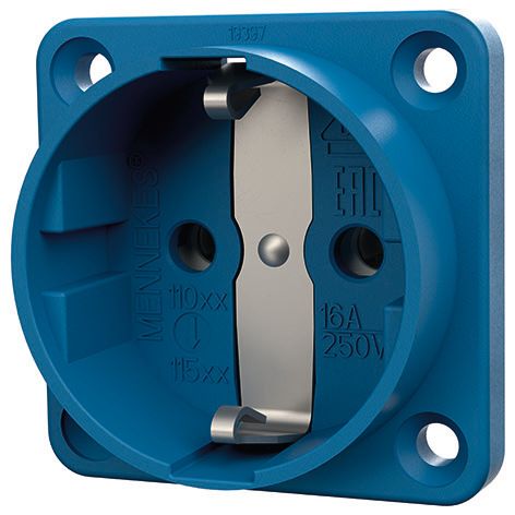 Mennekes 11511 Anbaudose SCHUKO 16A2p+E 230V IP20,BL
