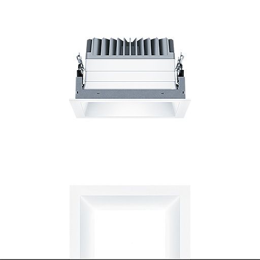 Zumtobel PANOS EVO Q190H 19W LED840 SWI WH WH LED Einbauleuchte 60815949