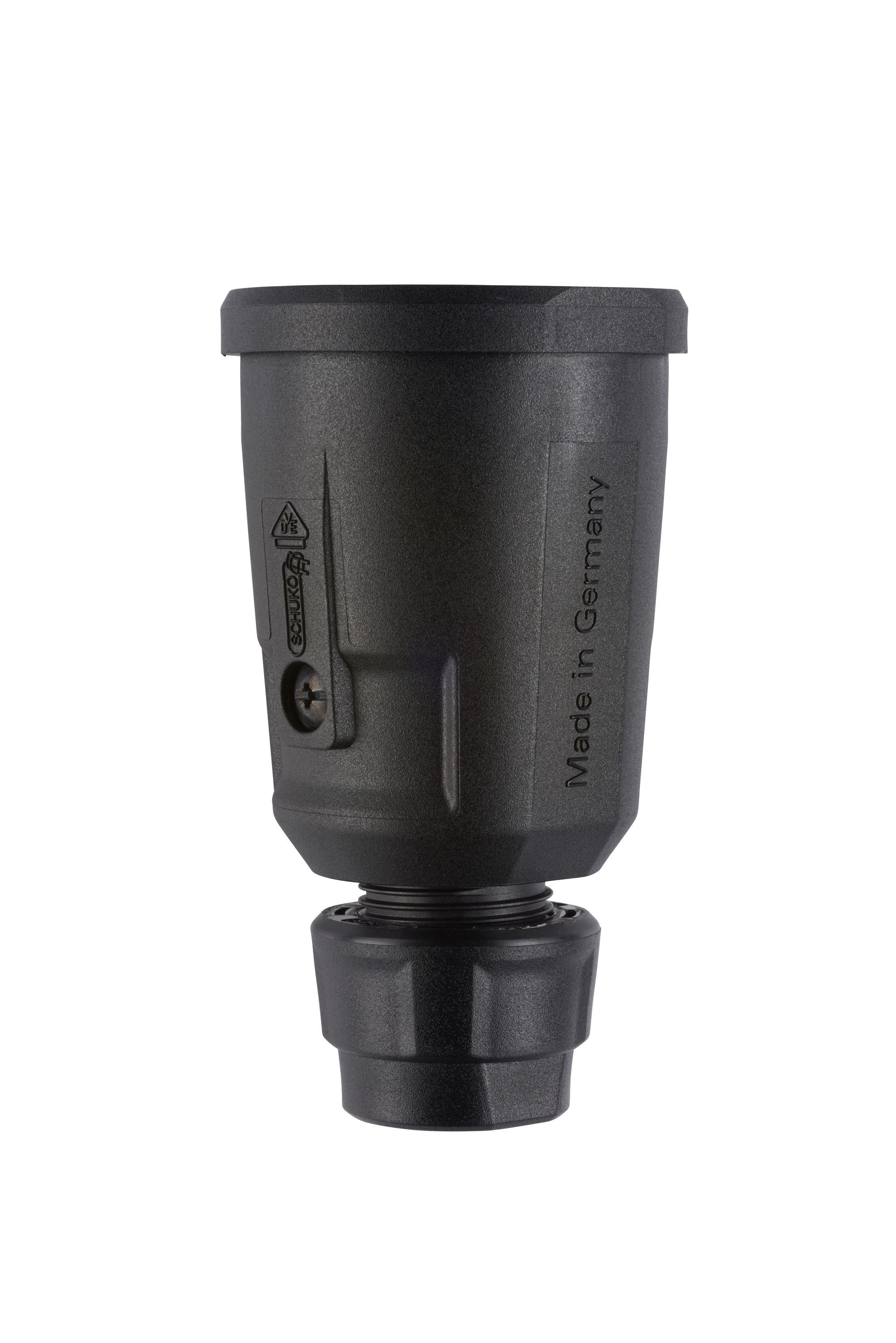 ABL 100000073 Hightech Kupplung SCHUKO Elamid schwarz IP20 Typ 1580