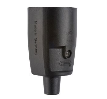 ABL 100000055 Compact Kupplung SCHUKO PP schwarz Berührungsschutz IP20 Typ 1565