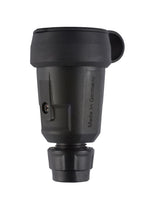 ABL 100000080 Hightech Kupplung SCHUKO Elamid schwarz Manschette IP44 Typ 1580
