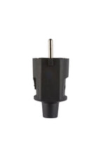 ABL 100000044 Compact Stecker SCHUKO & fr-be TPE schwarz IP20 Typ 1505
