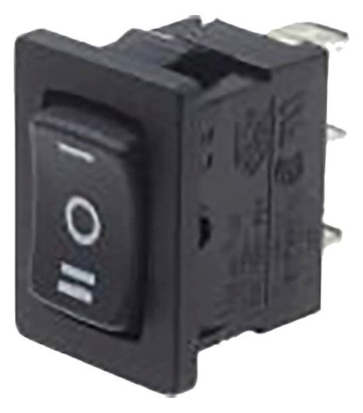 Bachmann 924.183 Wippenschalter Serie 3632 Umschalter 1-polig schwarz