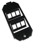 CobiNet 115100 Tragrahmen f.Unterflur- systeme Leerträger f.6KS-Module Keystone