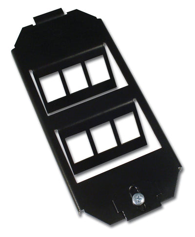 CobiNet 115100 Tragrahmen f.Unterflur- systeme Leerträger f.6KS-Module Keystone