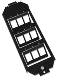 CobiNet 115101 Tragrahmen f.Unterflur- systeme Leerträger f.9KS-Module Keystone