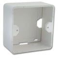 CobiNet 104638 Aufputzrahmen Tiefe:40mm RAL9010 Hutschienenmontage möglich