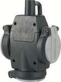 ABL 1173563 SCHUKOProfessional Hänge- kupplung 3f Vollgummi IP54 grau/schwarz
