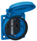 ABL 1561050 SCHUKOplus Professional Einbausteckdose Elamid 2K IP54 blau
