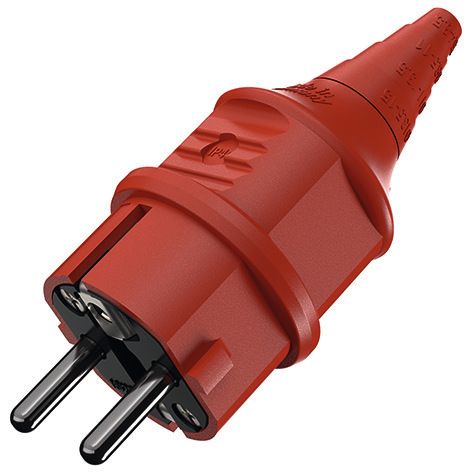 Mennekes 10839 Stecker SCHUKO 16A2p+E 230V IP44 RT