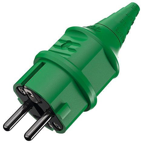 Mennekes 10841 Stecker SCHUKO 16A2p+E 230V IP44 GN