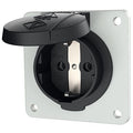 Mennekes 11012F SCHUKO schwarz IP54 SW 16A2p+E 230V