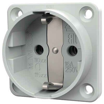 Mennekes 11510 SCHUKO-Anbau-Steckdose ,16A2p+E 230V GR