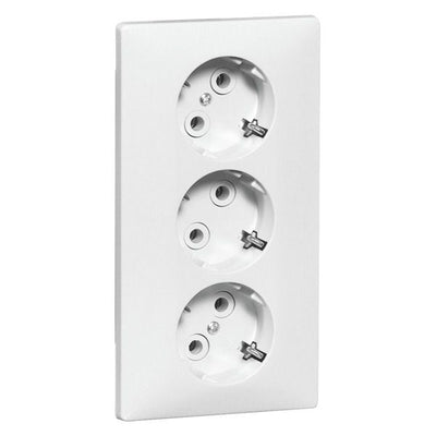 Peha D 6313.02 Standard Steckdose SCHUKO 3fach reinweiß 00509011