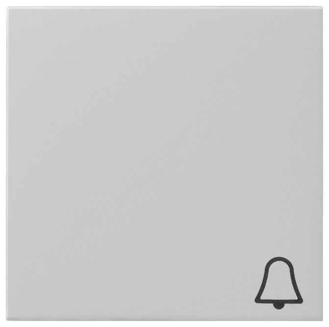 GIRA 0286015 Wippe Symbol Klingel System 55 Grau matt (lackiert)