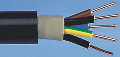 NYY-J 5X1,5 RE Rg 50m Niederspannungs-Erdkabel