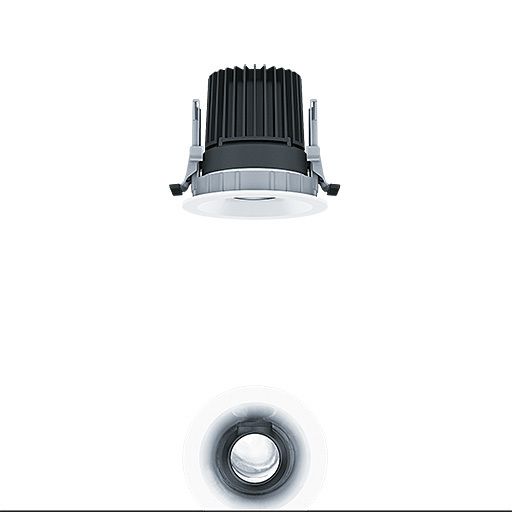 Zumtobel PANOS INF R100V 15W LED930 LDO SP-WH WH LED Decken-EBleuchte 60817504