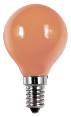 S&H 36764 LED Tropfenform Filament 45x75mm E14 220-240V 1W 40Lm orange 360°