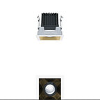 Zumtobel PANOS INF Q100V 15W LED940 LDO SP-GD WH LED Decken-EBleuchte 60817543