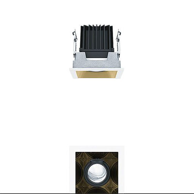 Zumtobel PANOS INF Q100V 15W LED940 LDO SP-GD WH LED Decken-EBleuchte 60817543