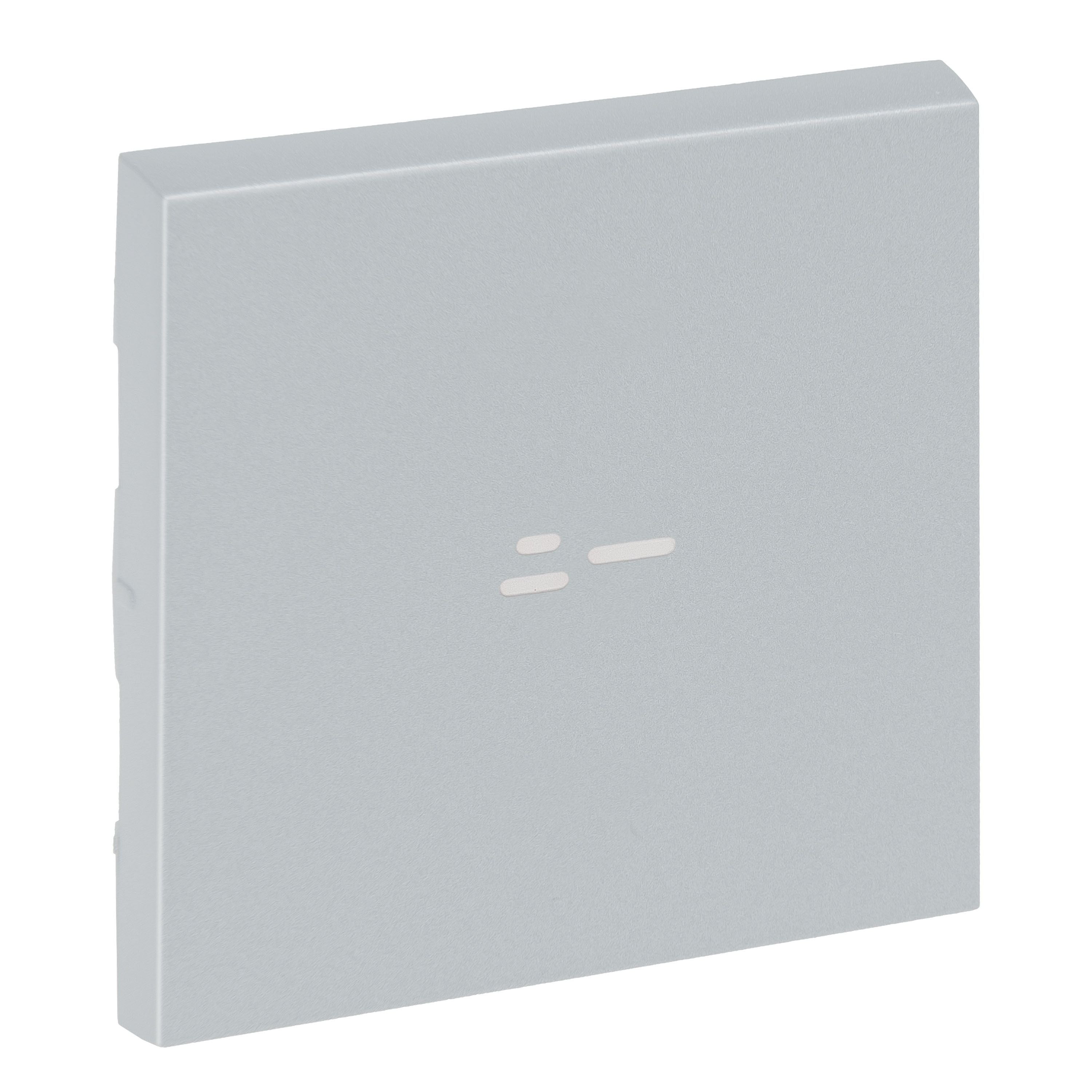 Legrand 864314 Wippe beleuchtet f.2P Schalter Niloe Step Aluminium