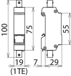 Dehn 909711 DGABNCVCID Überspannungs- ableiter DEHNgate m.BNC-Buschen