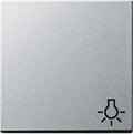 GIRA 028526 Wippe Symbol Licht System 55 Farbe Alu