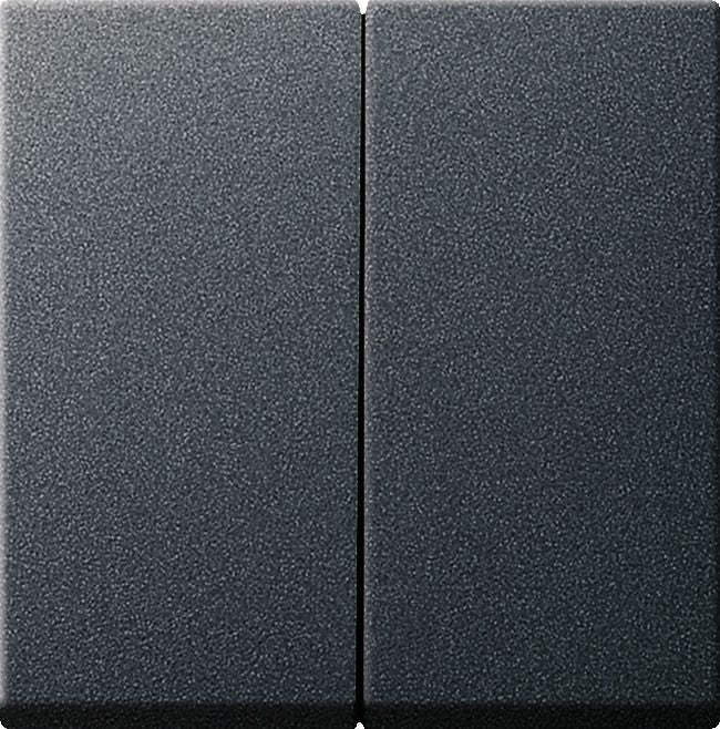 GIRA 026628 Wippe 2fach+Set IP44 Standard 55,E2 Anthrazit