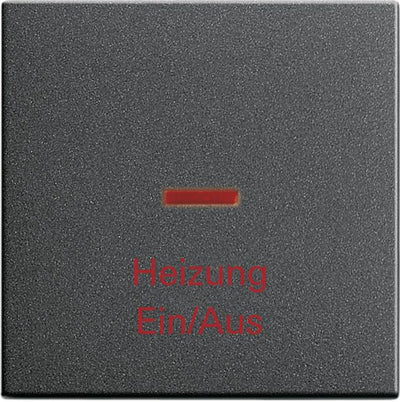 GIRA 067828 Wippe KF+ Heizung Ein/Aus System 55 Anthrazit