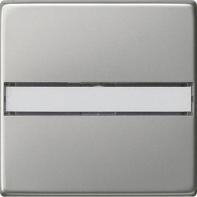 GIRA 0299600 Wippe Beschriftungsfeld System 55 Edelstahl