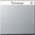GIRA 029926 Wippe Beschriftungsfeld System 55 Farbe alu