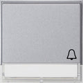 GIRA 067365 Wippe Symbol Klingel+BSF TX_44 WG UP Farbe Alu