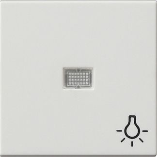 GIRA 063027 Wippe Kontrollfenster groß+ Symbol Licht System 55 Reinweiß seidenm.