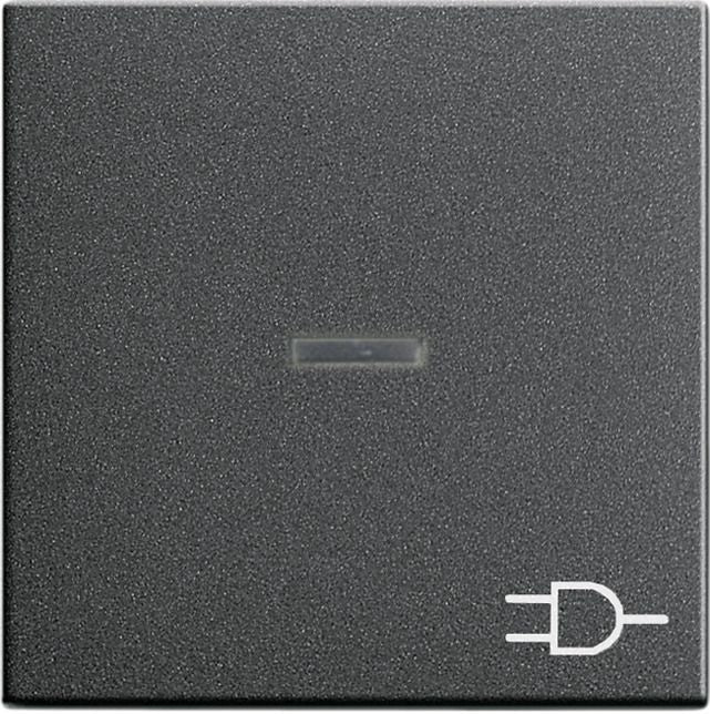 GIRA 020928 Wippe Kontrollfenster+Symbol Steckdose System 55 Anthrazit