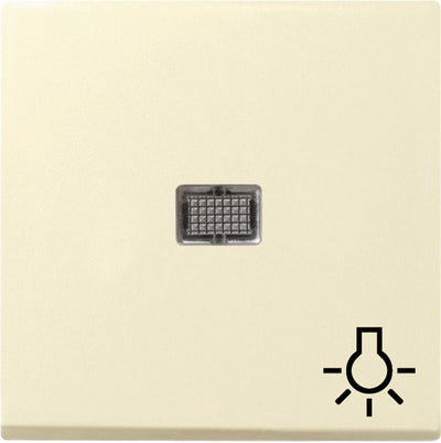 GIRA 063001 Wippe Kontrollfenster groß+ Symbol Licht System 55 Cremeweiß gl.