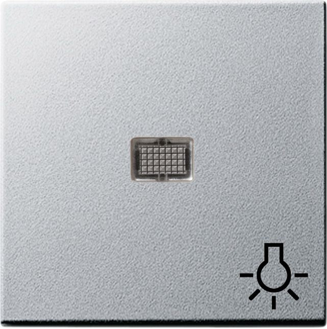 GIRA 063026 Wippe Kontrollfenster groß+ Symbol Licht System 55 Farbe Alu