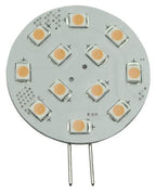 S&H 35011 LED-Leuchtmittel 12SMD Modul Ø30mm G4 10-30VDC 10-18VAC 2W 3000K
