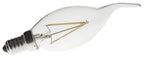 S&H 38902 LED-Windstoßkerzenform Filament 35x115mm E14 220-240VAC 2W
