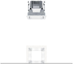 Zumtobel P-INF Q100L LED1000-940 LDO AL WH LED Decken-Einbauleuchte 60817888