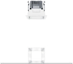 Zumtobel P-INF Q100L LED1600-940 LDO AL TL LED Decken-Einbauleuchte 60817978