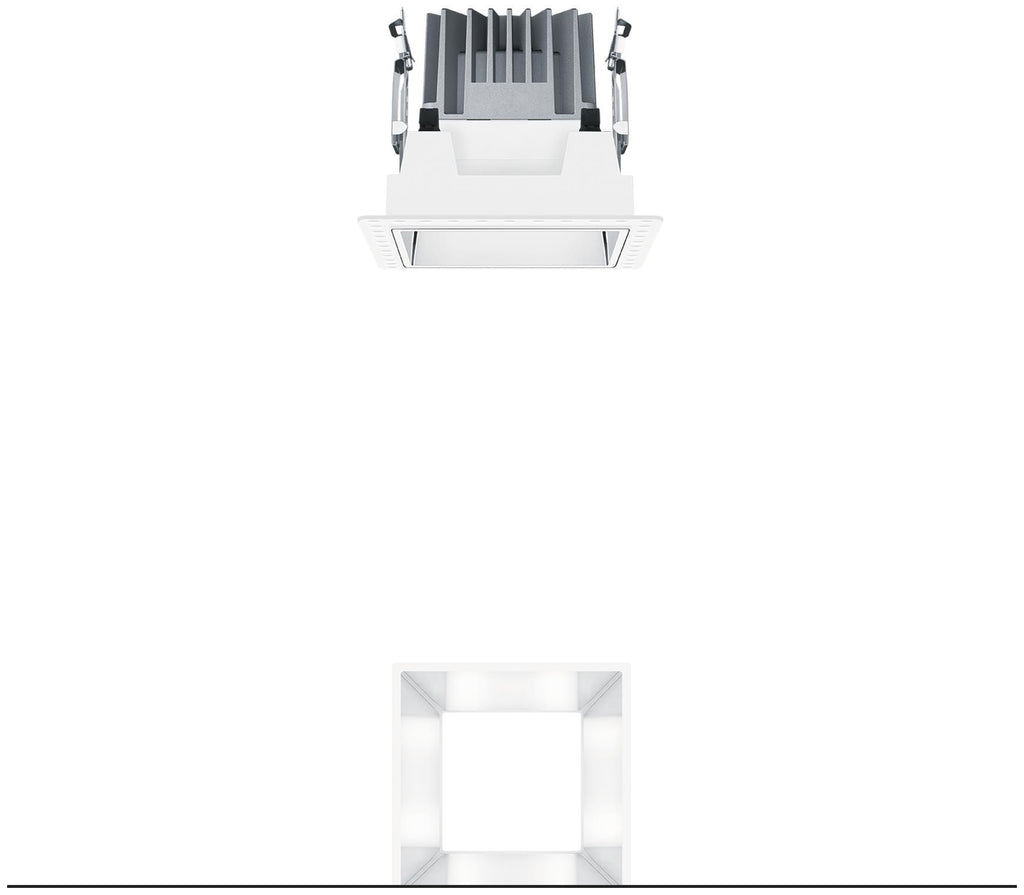 Zumtobel P-INF Q100L LED1000-940 LDO AL TL LED Decken-Einbauleuchte 60817918