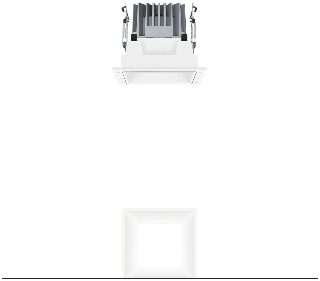 Zumtobel P-INF Q100L LED1300-940 LDO SM TL LED Decken-Einbauleuchte 60817980