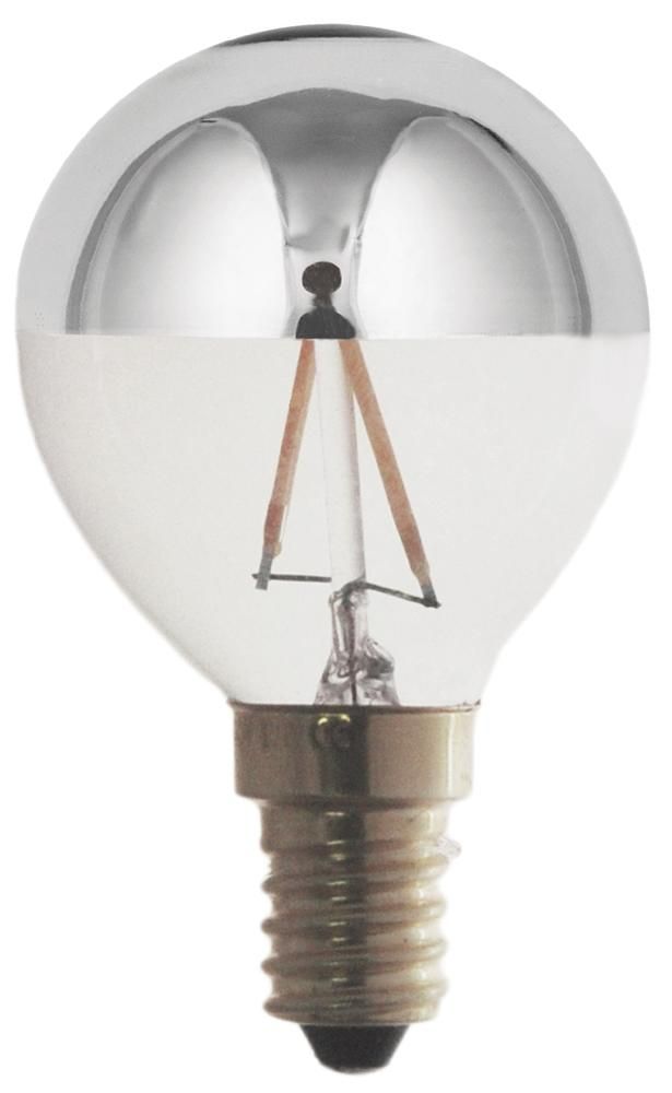 S&H 38929 LED-Tropfenform Filament 45x70mm E14 2W 220Lm 2700K 300°