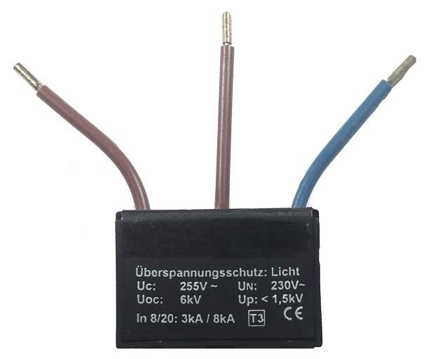 S&H 39443 255V Überspannungsschutz zum Einbau f.Displaystrahler