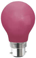 S&H 88775 LED-Allgebrauchform 55x94mm B22 220-240V 0,8W rot