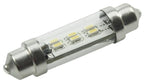 S&H 33823 LED-Soffitte 3SMD Ø10mmx42mm S8,5 10-30VDC 10-18VAC 0,5W 3000K dimmb