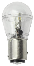 S&H 33829 LED Kugelform 16SMD Ø25x51mm BAY15d 10-30VDC 10-18VAC 0,7W 3000K dim