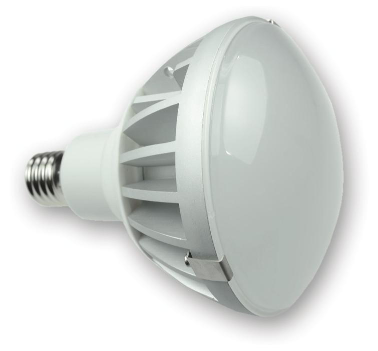 S&H 33844 LED PAR52 60xNichia3030Chip 165x224mm E40 100-275VAC 45W 5500Lm ca
