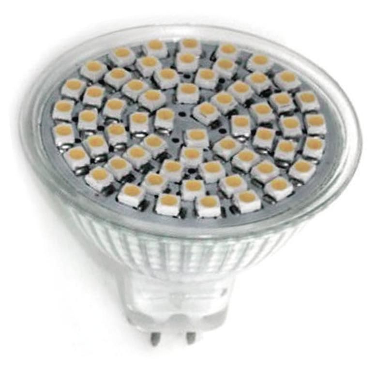 S&H 34824 LED MR16 30SMD(3629) Ø50mm Alu-Gehäuse GU5,3 12VAC/DC 4,5W 385Lm