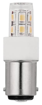 S&H 35642 LED-Röhrenform 13SMD 17x47mm Ba15d 10-30VAC/DC 2W/827 190Lm 360°